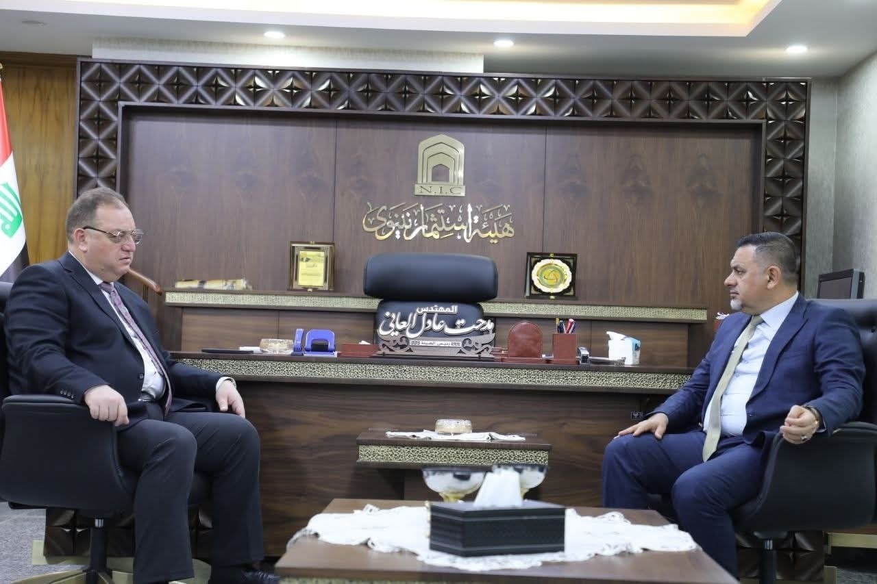 زيارة النائب الفني للمحافظ إلى هيئة استثمار نينوى